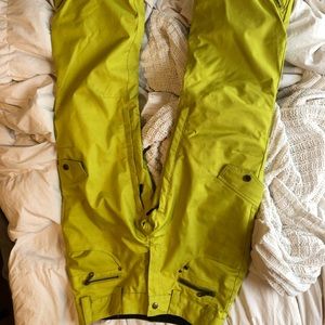 Obermeyer ski snow pants like green size 4